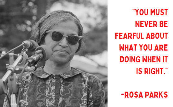 Rosa Parks black history month 
